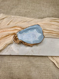 Coastal Cameo Blue | Oyster Shell Dice & Trinket Dish