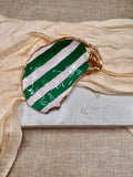Cabana Emerald | Oyster Shell Dice Dish