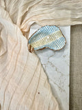 Tidal Dash Ivory | Oyster Shell Dice & Trinket Dish