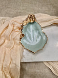 Coral Sage | Oyster Shell Dice Dish
