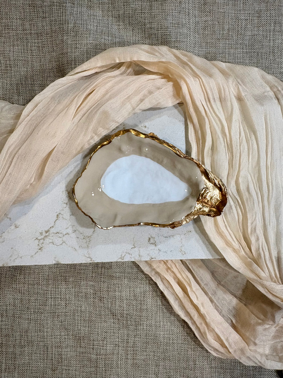 Ivory Willow Trinket Dish