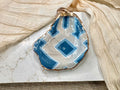Harbor Diamond Blue | Oyster Shell Dice & Trinket Dish