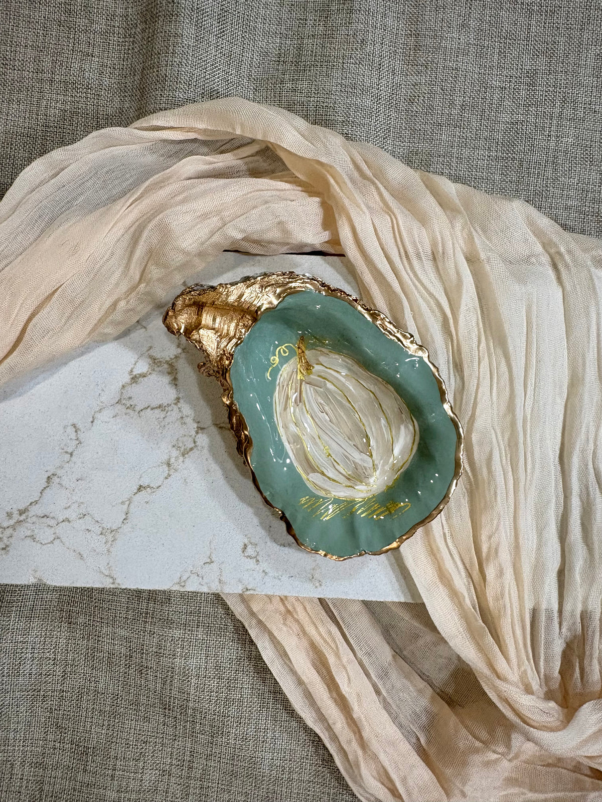 Sage Heirloom Trinket Dish